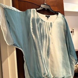 Elastic hip top with lining